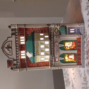 Dept 56 Cobblestone Antique Shop The Original Snow Village Building #51233